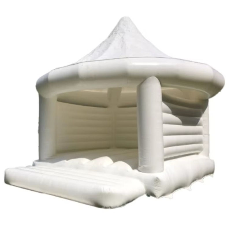 Supply Event - Inflatable White Wedding Bouncy House Outdoor
