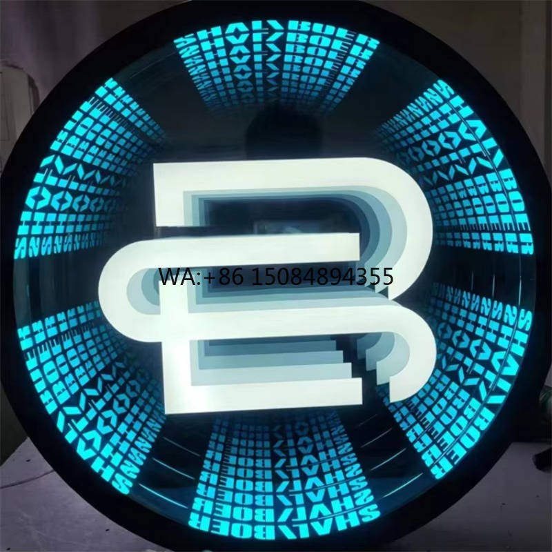 Neon Sign Party - Free Design Customized Magic Infinity Mirror