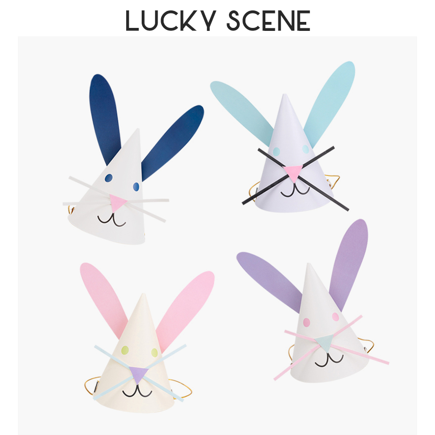 Party Hat Cone - Tai Thỏ Nón Sinh Nhật Chú
