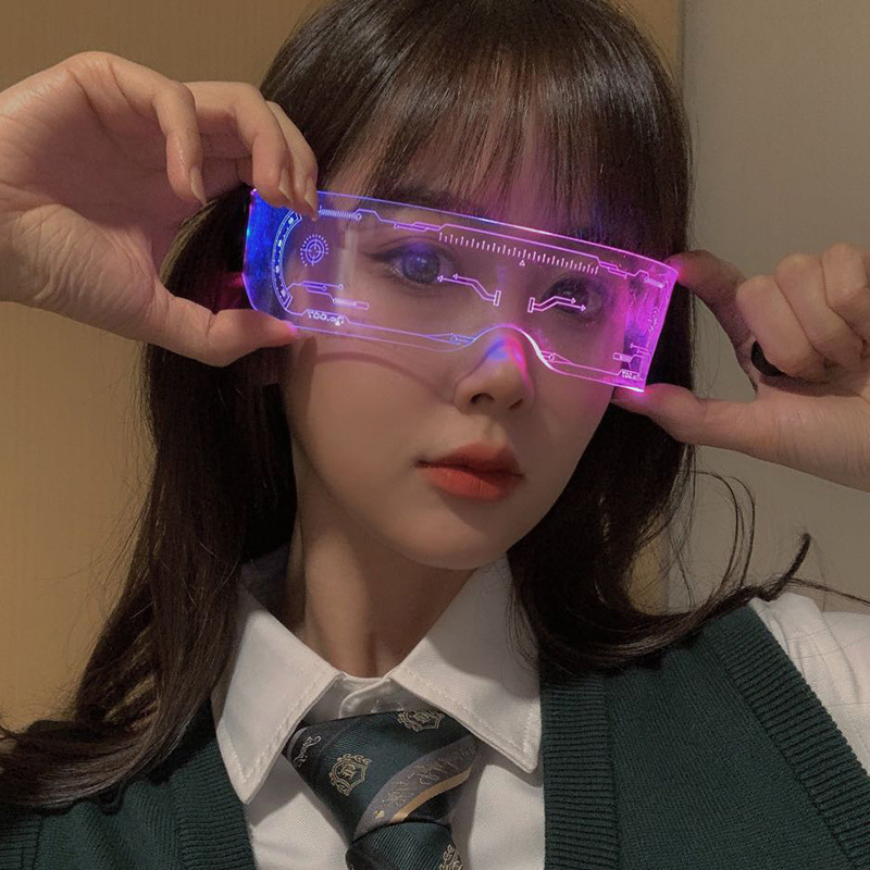 LED Luminous Colorful Sunglass - đánh giá và giá Neon Sign Party