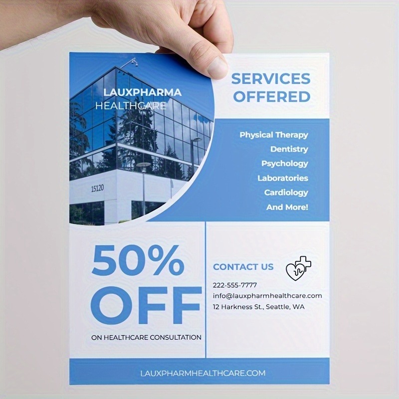 100Pcs A5 Personalized Flyers  - đánh giá và giá Supply Event