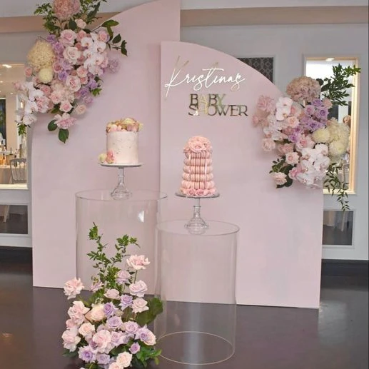 Dessert Table Cake Stand Birth - đánh giá và giá Dessert Table Backdrop