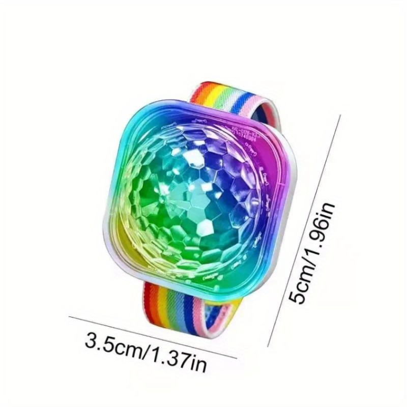 LED Rainbow Wrist Party DJ Lig - đánh giá và giá Event Party Dj