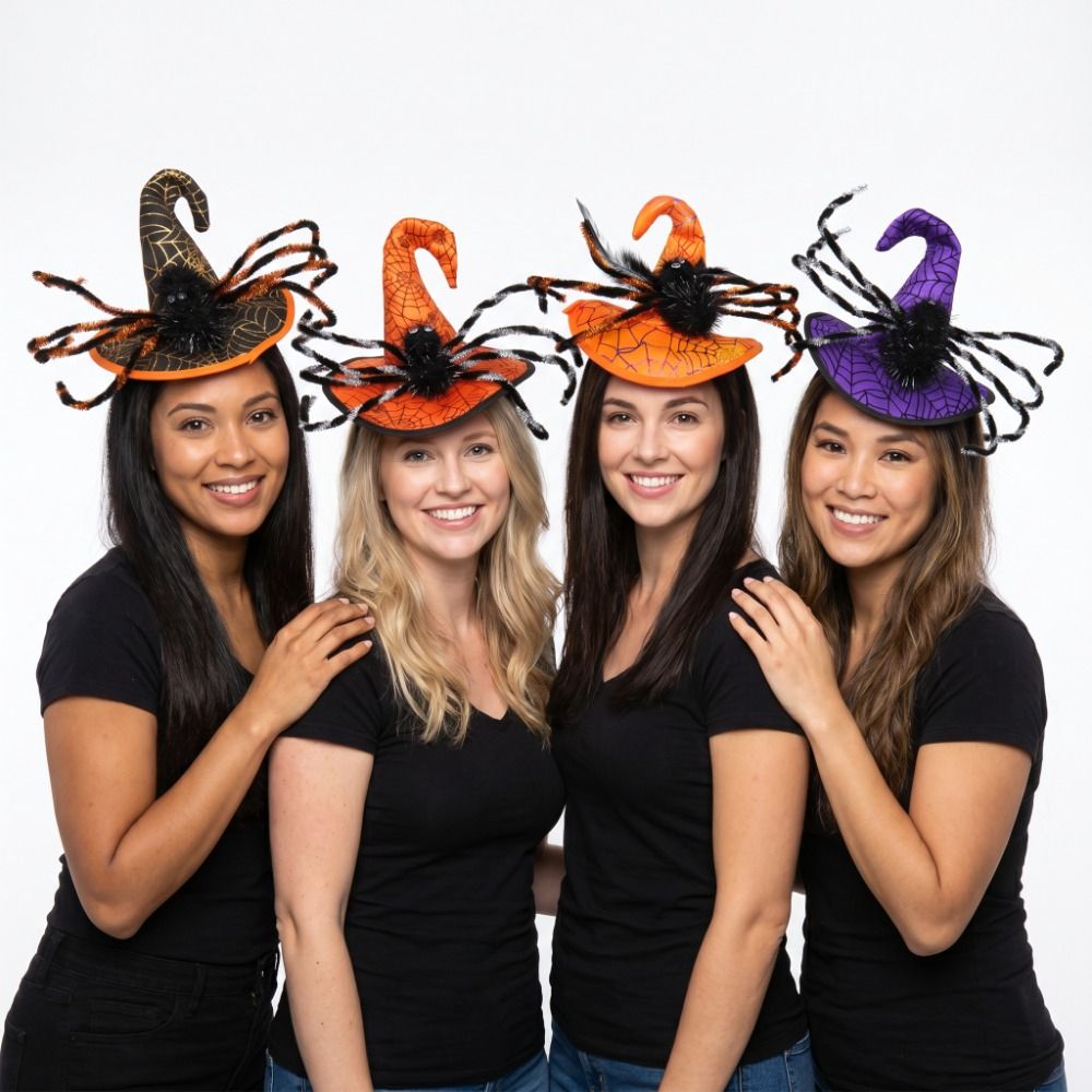 Interesting Spider Halloween W - đánh giá và giá Party Hat Cone