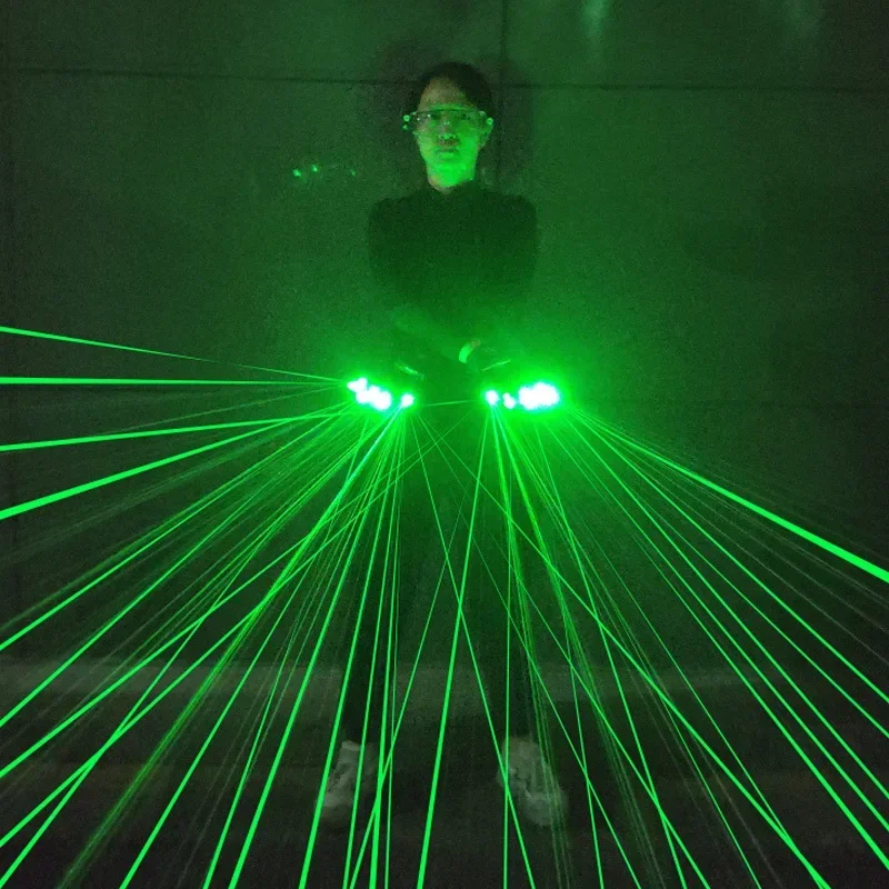 RGB Laser Gloves with 7 Laser  - đánh giá và giá Event Party Dj
