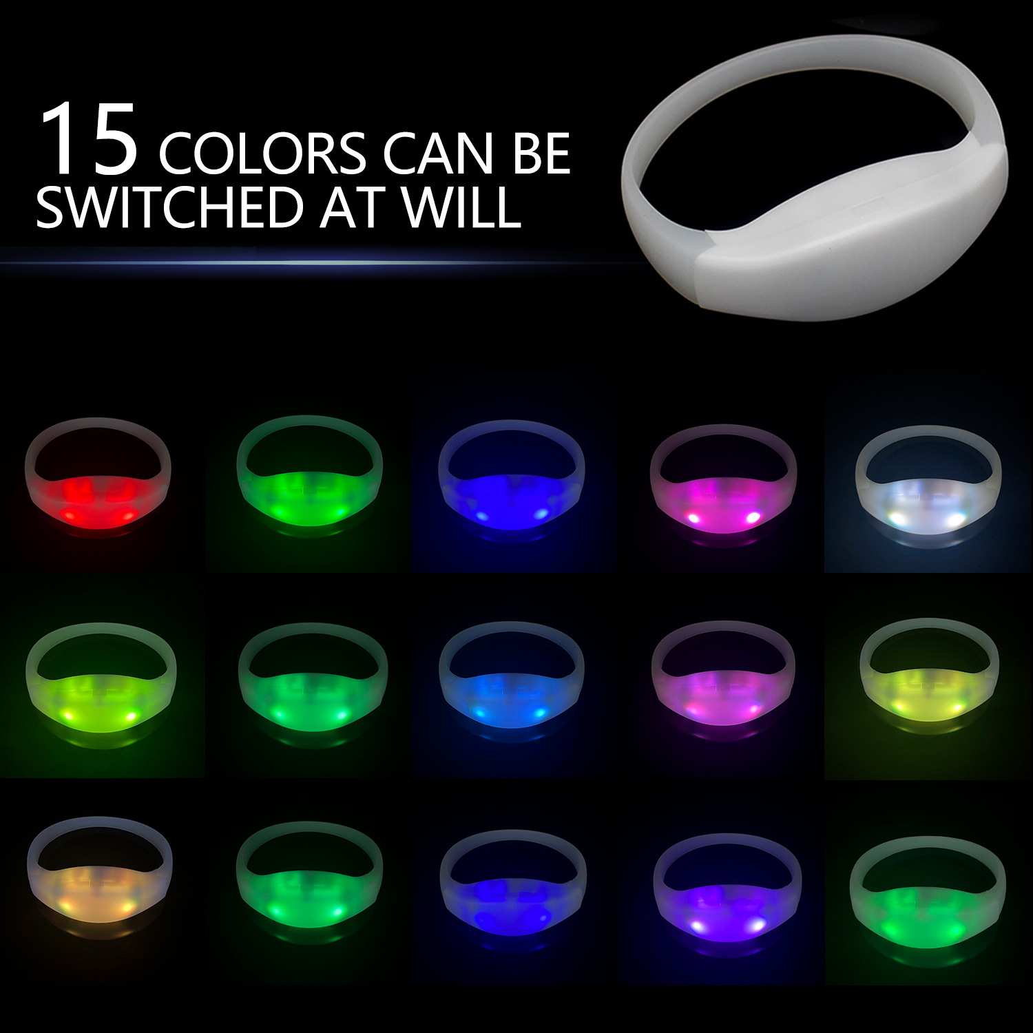 DMX Luminous Wristband Led Sil - đánh giá và giá Event Party Dj