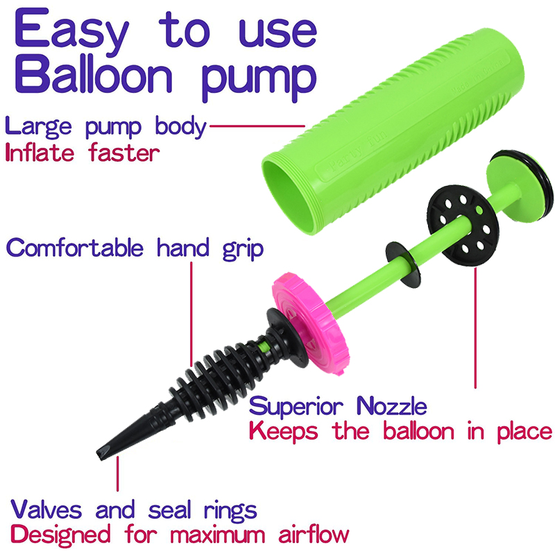 1Pc Balloon Pump Plastic Hand  - đánh giá và giá Balloon Pump Hand