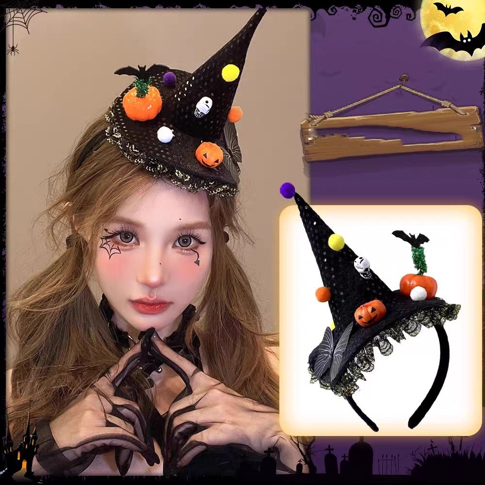 Spider Halloween Witch Hat Hea - đánh giá và giá Party Hat Cone